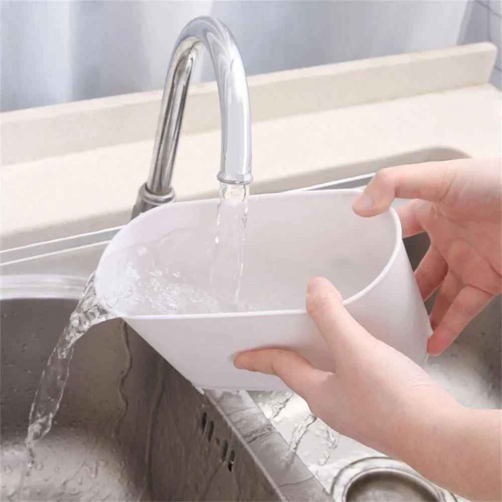 Kitchen Sink Strainer Kitchen Accessories Drain Fruit Vegetable Drainer Sponge Rack Food Residue Storage Box Soup Filter Garbage
