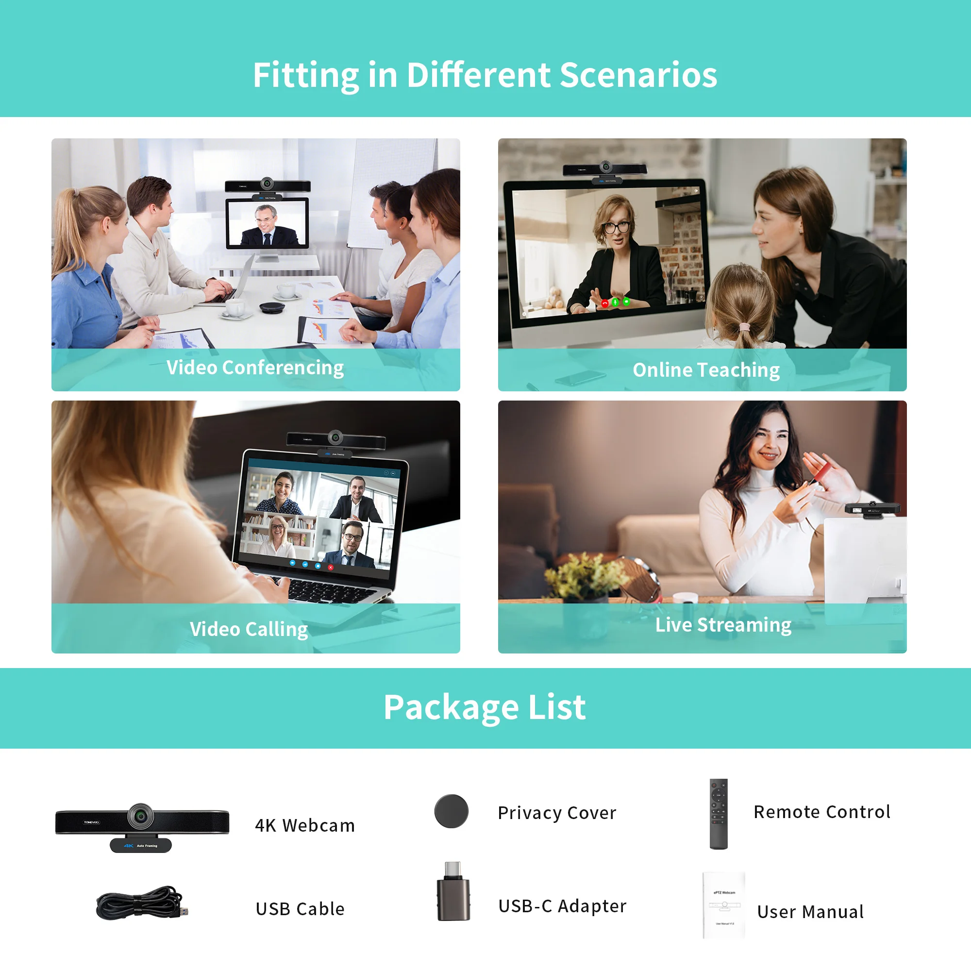 4k video conferencing zoom