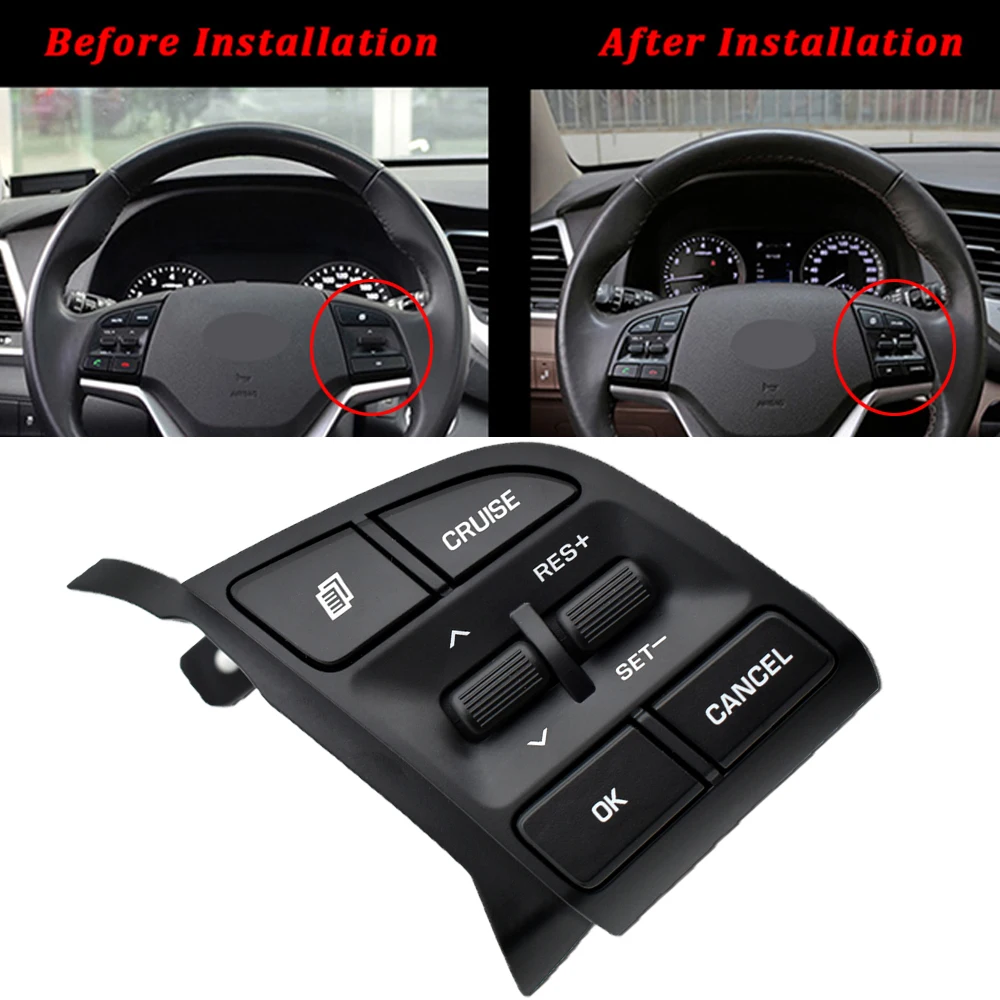 OEM Hyundai Cruise Control Switch For 2016-2018 Tucson – Non-Smart Cruise Version