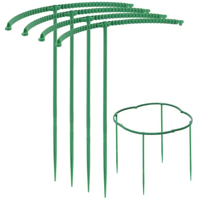 Orchard Kerti Növényi Tartó Téthalom Keret Műanyag Virágállvány Rögzítő Rúd Bonsai Szerszám Üvegházak Paradicsom Bazsarózsa