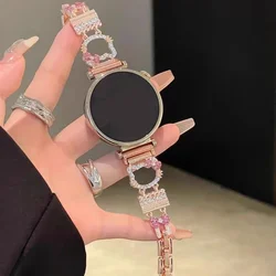Elegant Women's Bling Bracelet Strap - Nice Bling Collection - Watch 4 classic 42mm (Rose gold)