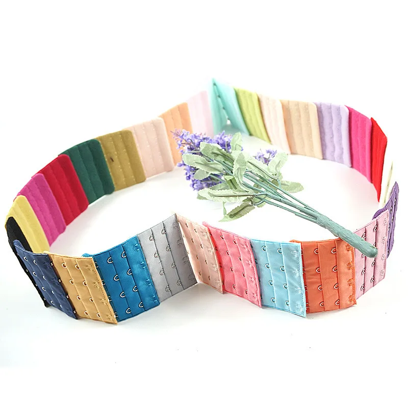 1/3/10pcs 3 Rows 2 3 Bra Hooks Extenders Strap Buckle Extension Bra Strap Extender Intimates Accessories Women bra extender bra straps invisible bra straps bra buckle