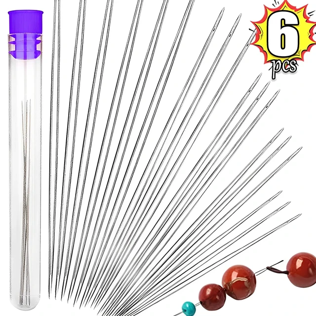 Beading Needles Big Eye Seed Beads Needles DIY Necklace Bracelet