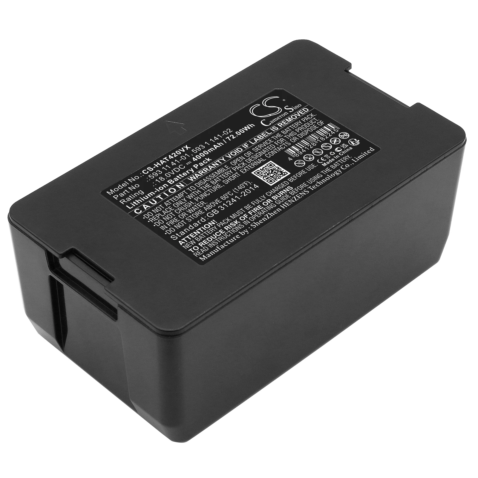 

Lawn Mowers 4000mAh / 72.00Wh Battery For Husqvarna 529 60 68-01 529 60 68-02 588 14 64-01 589 58 57-01 593 1 141-02