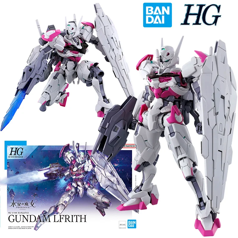 

Bandai HG 1/144 Gundam Lfrith Gundam ведьма из Mercury 14 см аниме Оригинальная фигурка модель сборки игрушка подарок коллекция