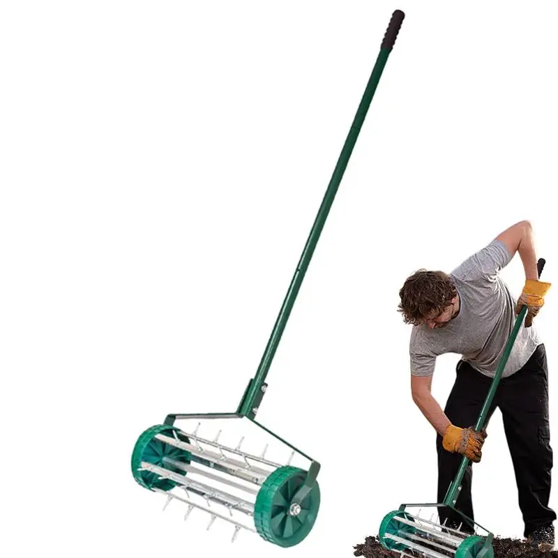 

Ролик для газона, ручной инструмент для аэрации почвы, инструмент для прокатки, небольшой аэратор для газона, аэратор для травы, инструменты, машина для аэрации газона, пусковой аэратор для