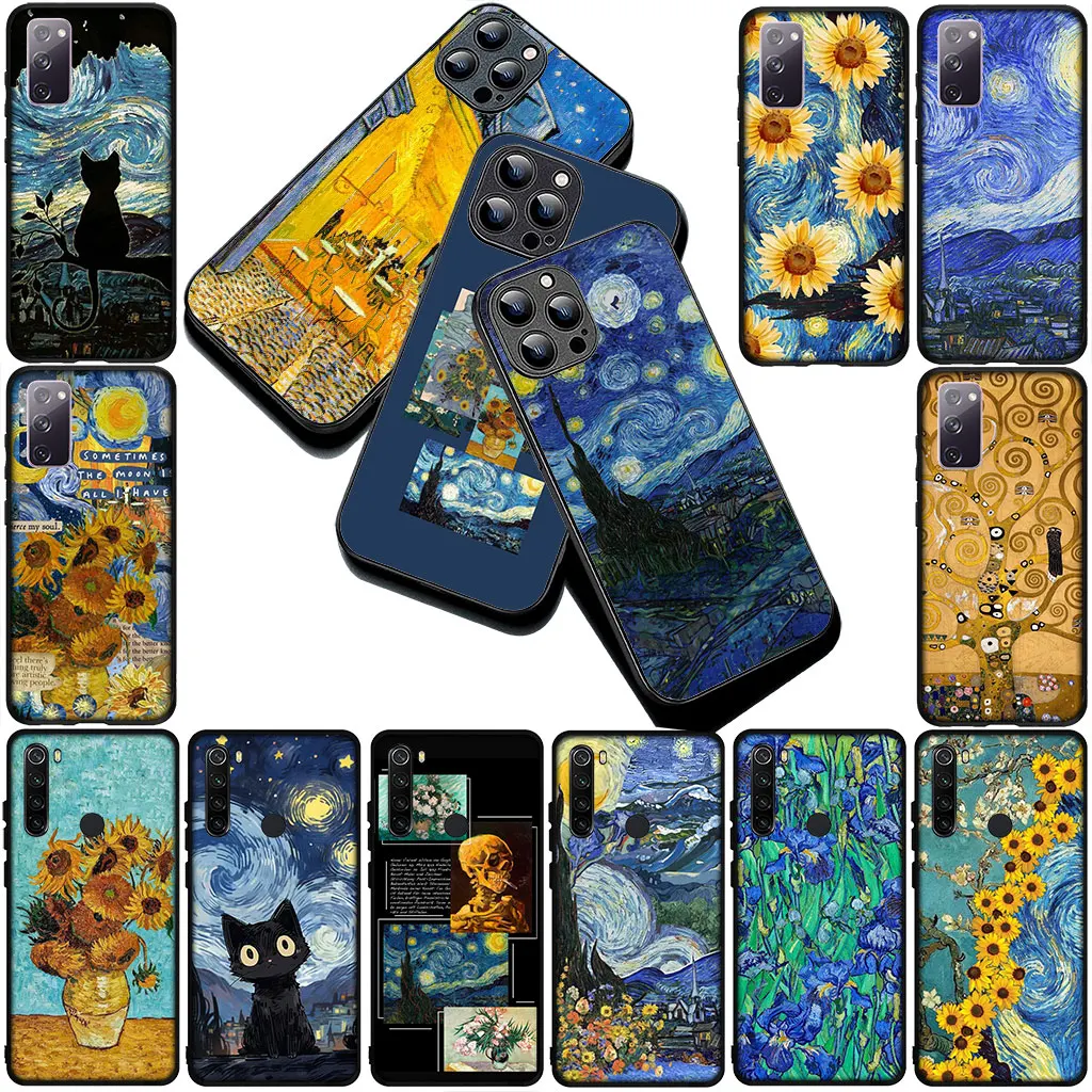 Starry Night Van Gogh Sky Art Phone Cover