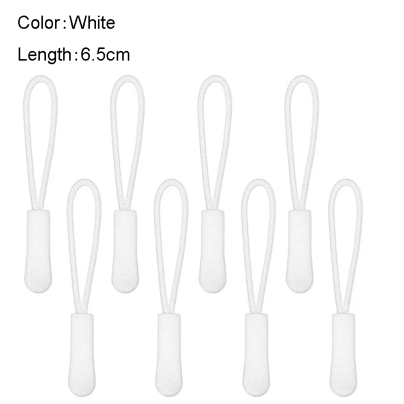 Zipper Pull Replacement Clips - Durable Zip Cord Repair