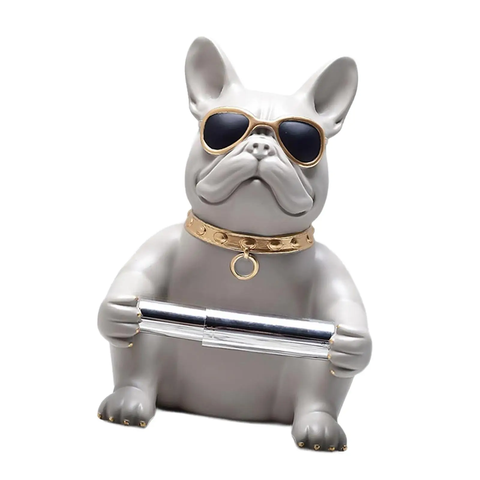 Dog Sculpture European Style Storage Organization Resin Toilet Paper Holder for Home Tabletop Toilet Countertops Restaurant Dog Sculpture European Style Storage Organization Resin Toilet Paper Holder for Home Tabletop Toilet Countertops Restaurant