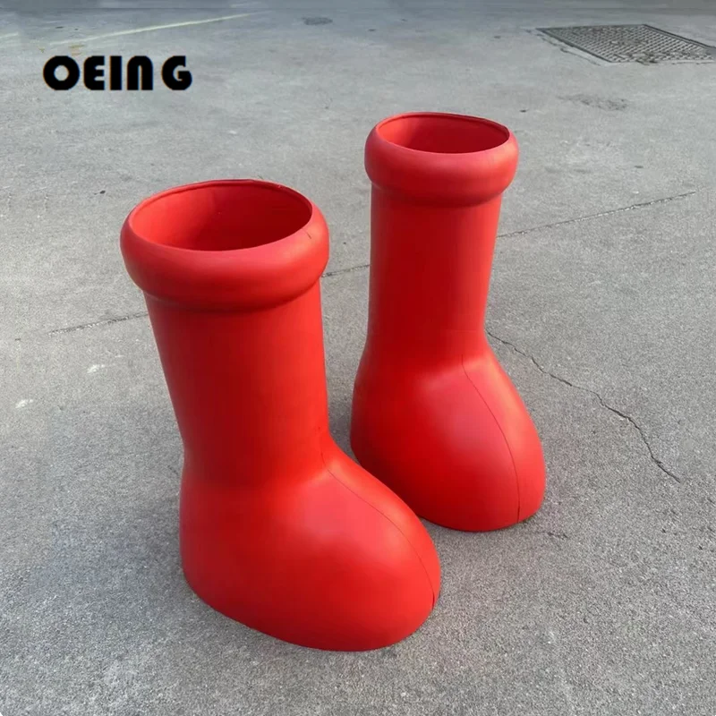 Red Rubber Boots