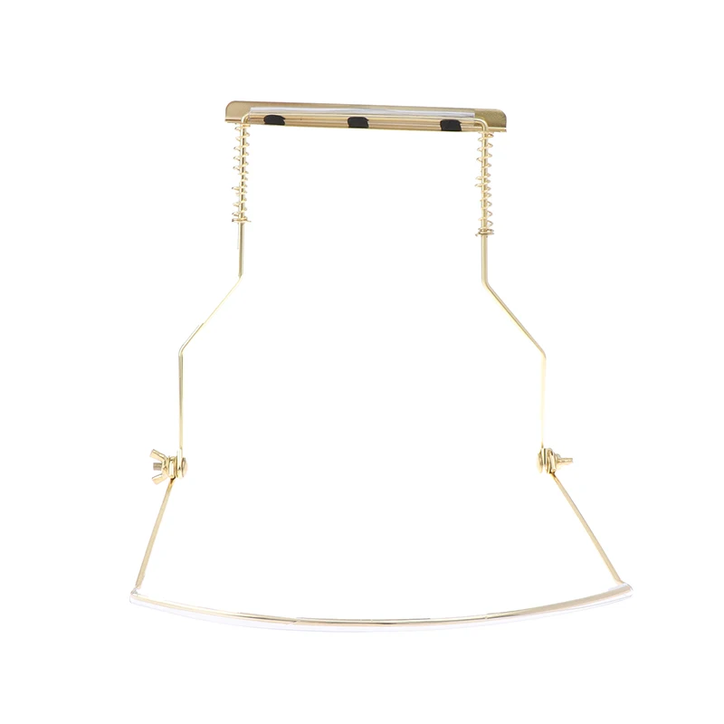 1Pc 10Holes Harmonica Neck Holder Stand Adjustable Metal Mouth Organ Stand Harmonica Harp Rack Musical Instrument Accessories