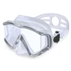 Three-Lens Snorkeling Water Ski Welding Mask for Men and Women Anti-Fog Goggles Panoramic Underwater Suitable Both Men and Women 3