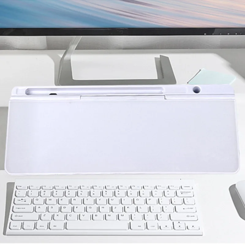 Desktop Whiteboard Storage Writing Board Tempered Glass Portable Desk Work Reminder Board Storage Message Board 4
