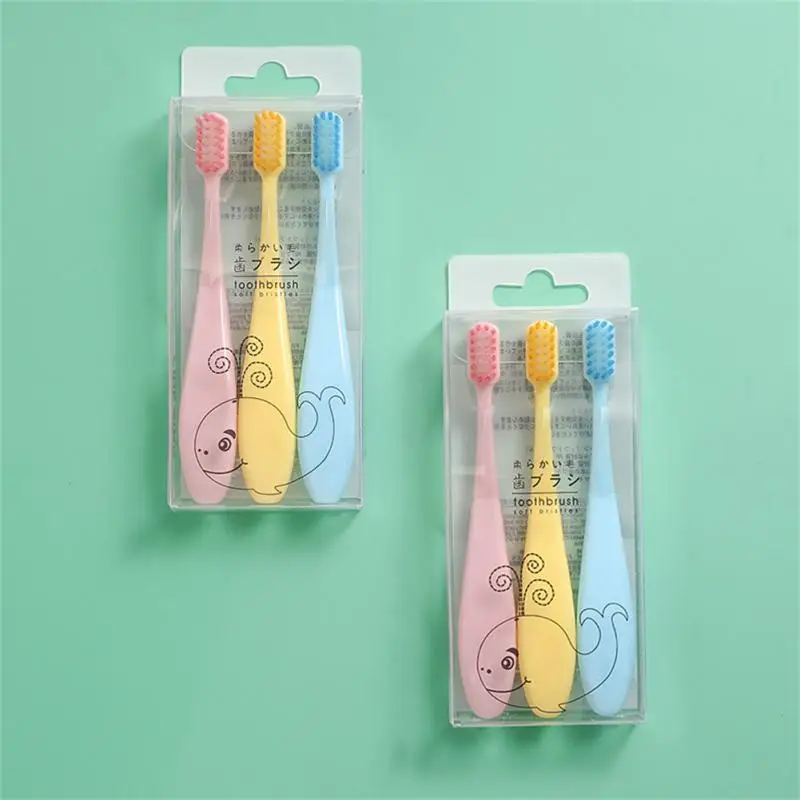 

Childrens Soft Bristle Toothbrush Easy To Grip And Use Small Head Ultra Soft Brush Head High-quality Ultra Soft Bristles New