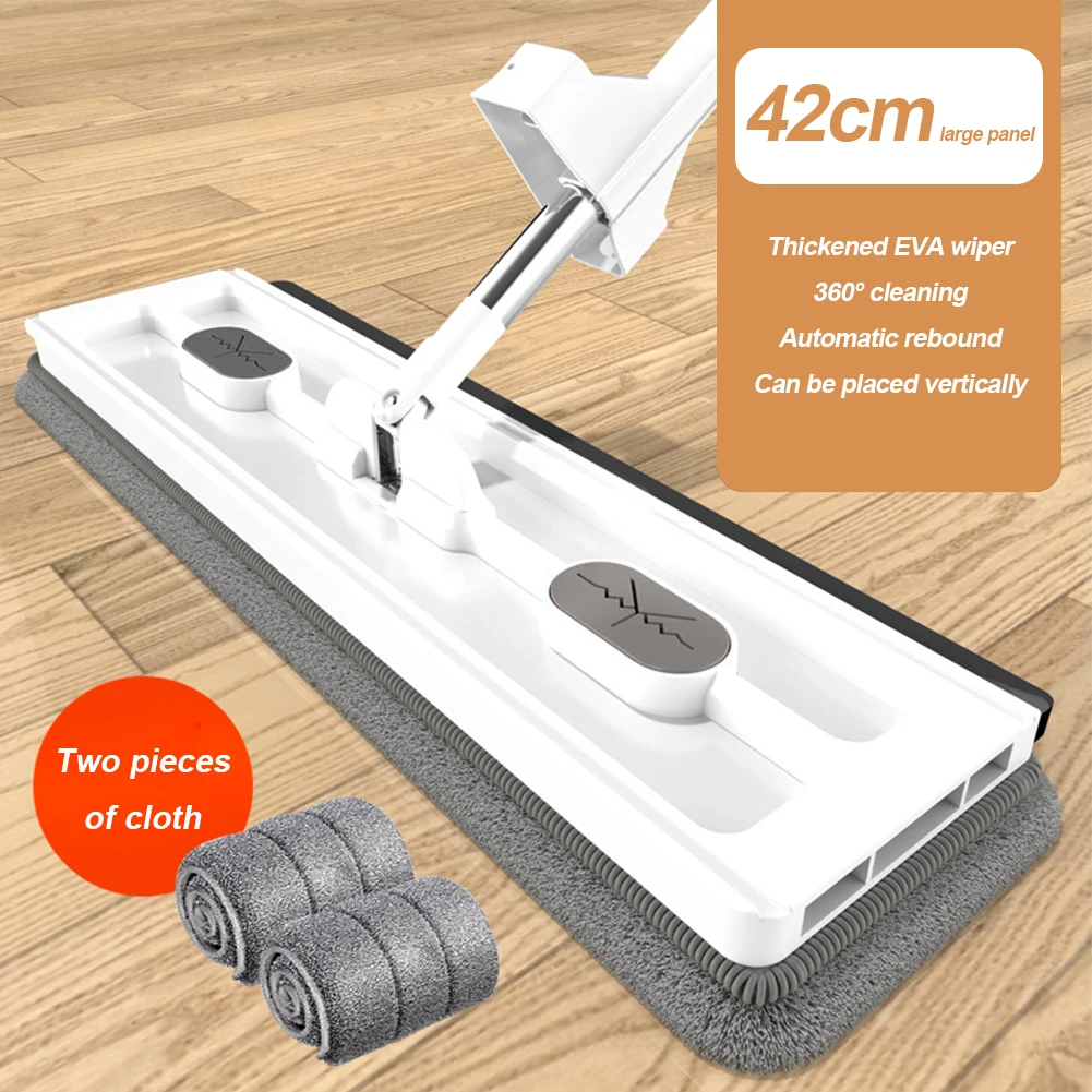 Microfibre Floor Mop with Long Handle for All Floor Types