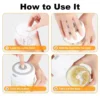 300ML Electric Garlic Chopper USB Charging Food Vegetable Meat Crusher Stainless Steel Mini Chili Garlic Masher Kitchen Gadgets 3