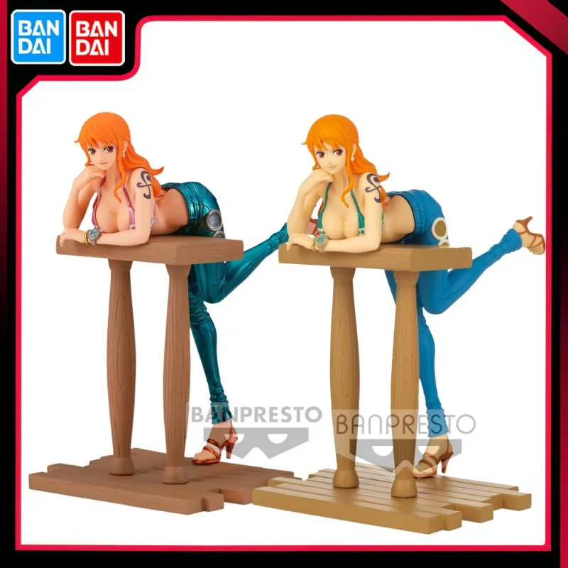 

Оригинальная фигурка Bandai BANPRESTO из аниме One Piece GRANDLINE JOURNEY специальный цвет Nami 16 см фигурка Модель Коллекционная игрушка подарок для мальчика