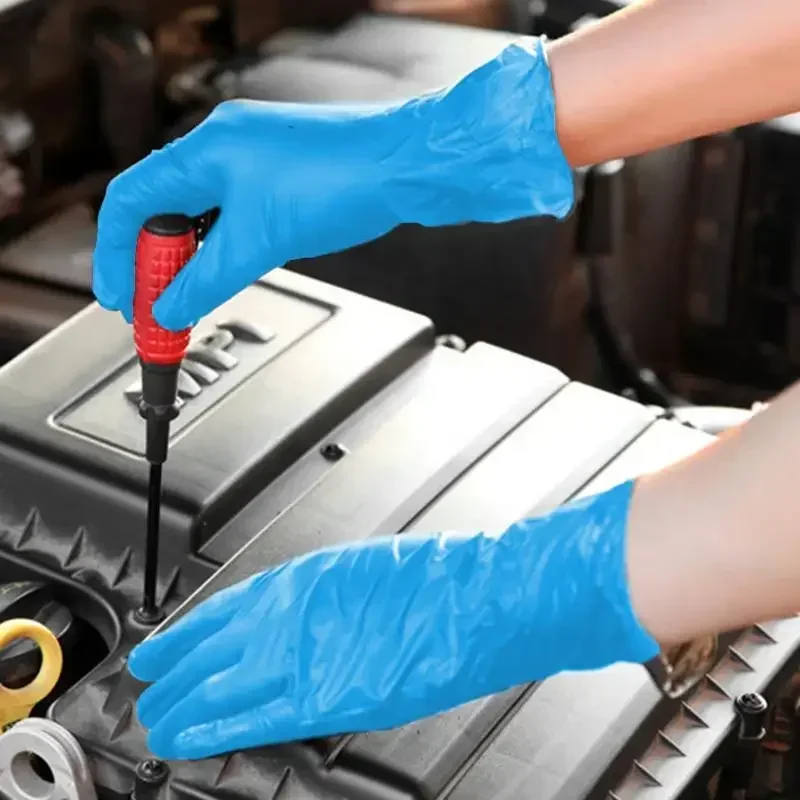 

Nitrile Barber Mittens Glove Kitchen Food Gloves Disposable Baking Beauty Household Latex Work Cake Grade Accessories