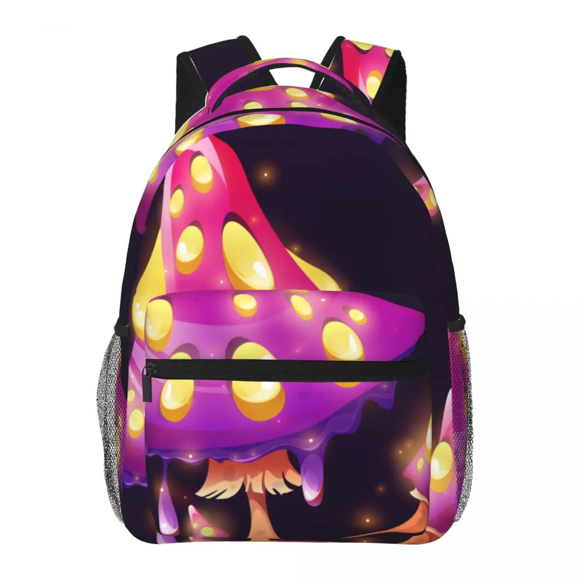 

Модный рюкзак унисекс для женщин и мужчин, студенческие рюкзаки, дорожная сумка с волшебными грибами, сумка для книг