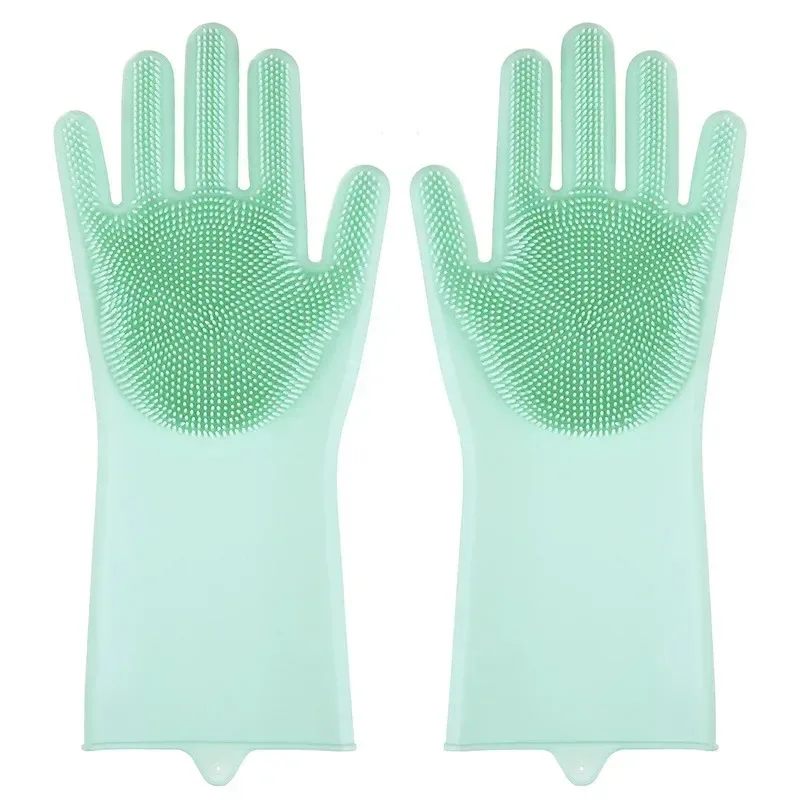 Pet Grooming & Cleaning Multi-Functional Silicone Gloves