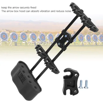 buckle type archery arrow holder 1
