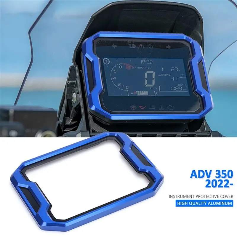 혼다 ADV350 ADV 350 2022 2023(블랙)-A08Q용 오토바이 미터 프레임 스크린 커버 계기판 보호