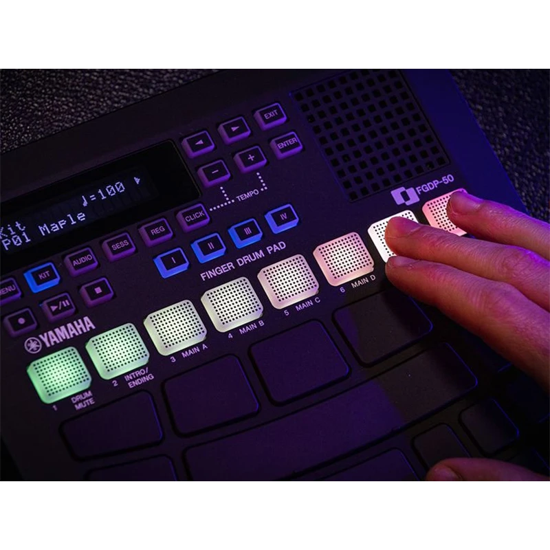 フィンガードラムパッド donner starrypad 指ドラム midi STARRYPAD MIDI Drum Machine Beat Maker with 16 Pads Donner