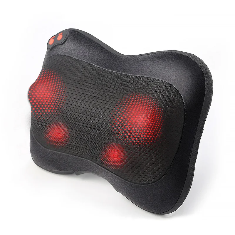 Portable Massage Pillow Relaxatio Neck Shoulder Back Muscle Massager