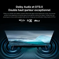 [Officiel] Xiaomi TV F Pro 55 2026 | Écran QLED 4K lumineux avec technologie de lissage de mouvement, Son immersif avec Dolby Audio™, DTS:X, DTS Virtual:X, 1,07 milliard de couleurs, DCI-P3 94 % 6