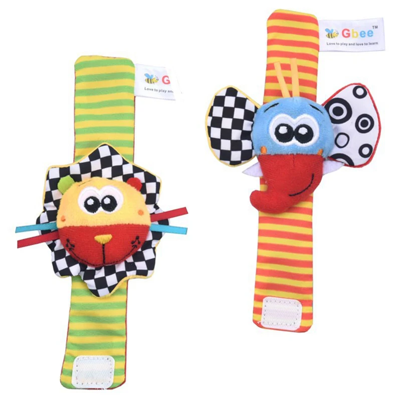 Baby Rassel-Socken & Handgelenkspielzeug – Sensorisches Spielset Für Jungen & Mädchen 0–12 Monate