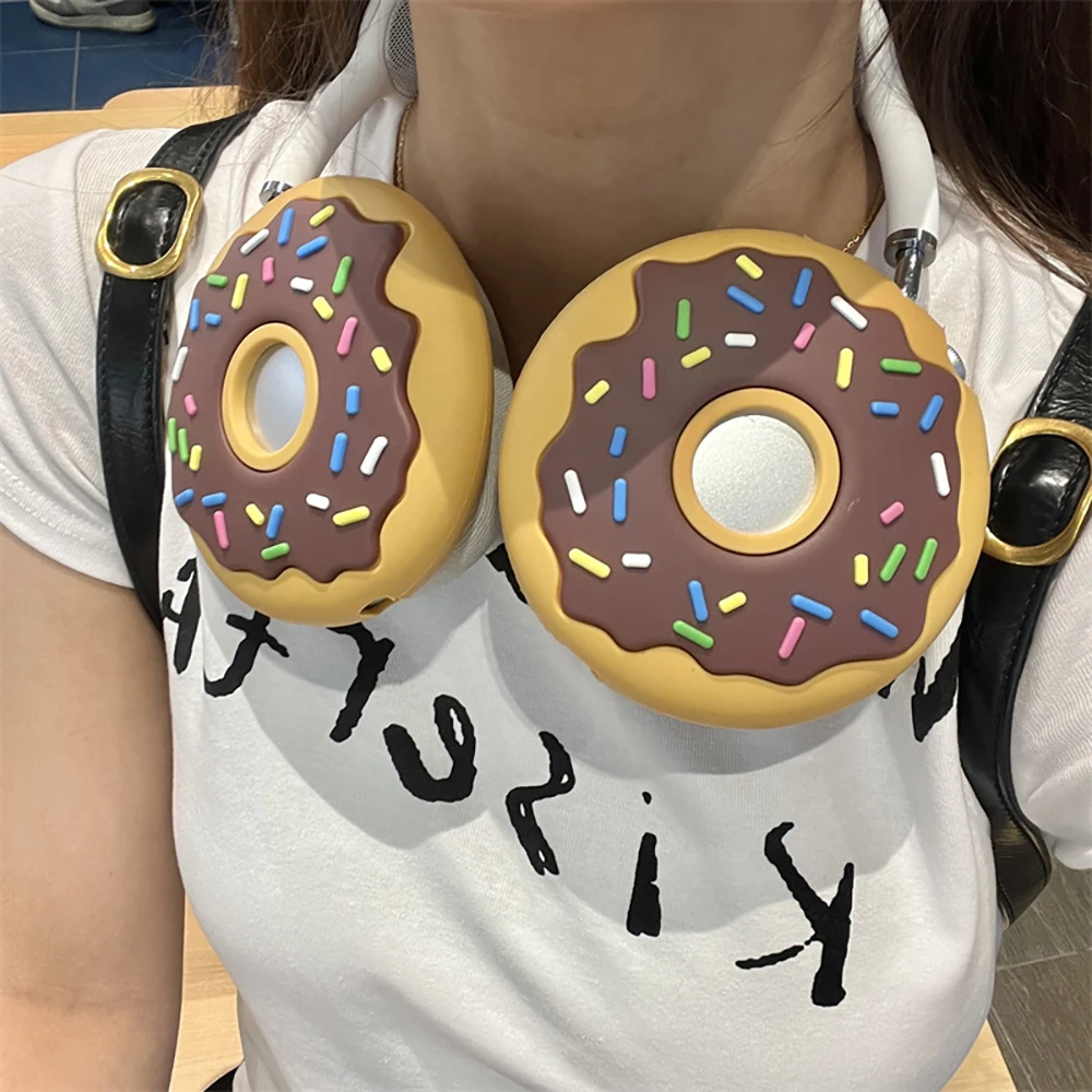 Cartoon Cute Donut AirPods Max Case