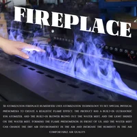 Умный дом 3D камин, водяной паровой увлажнитель, светодиодный декоративный пламя, ТВ-стена, звук дров, растрескивание парового электрического камина — изображение 2