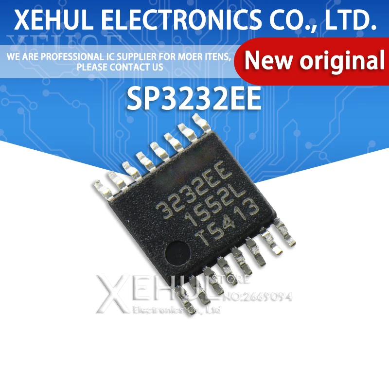

5/10PCS SP3232EEY SP3232 SP3232EE TSSOP16 Line Transceiver RS-232