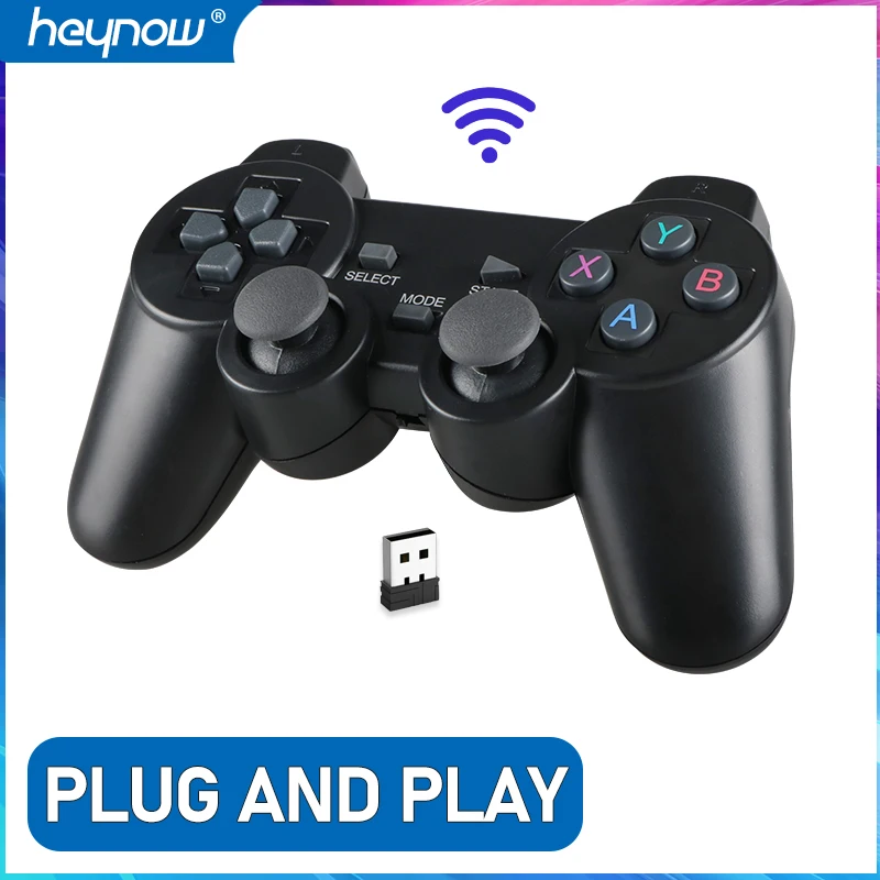 

HEYNOW Wireless Gamepad Gaming Controller for Xbox PC/NS/TV Windows 7 10 11 For PS3/PC/Vieo Game Console game Joystick 2.4Ghz