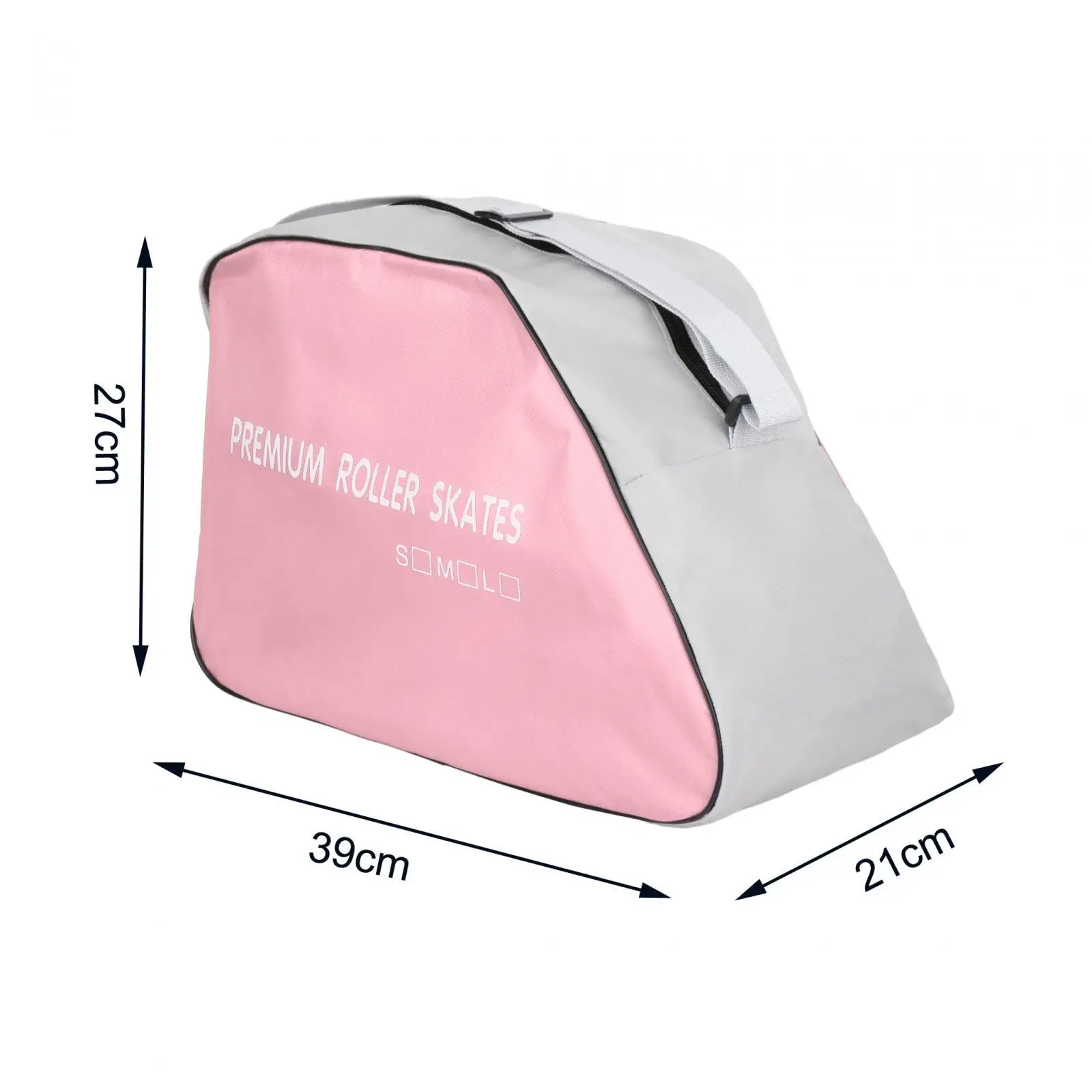 Skate Carry Bag Lightweight Skating Shoes Storage Bag for Rollerblade Quad Skates Figure Skates Ice Hockey Skate Inline Skates