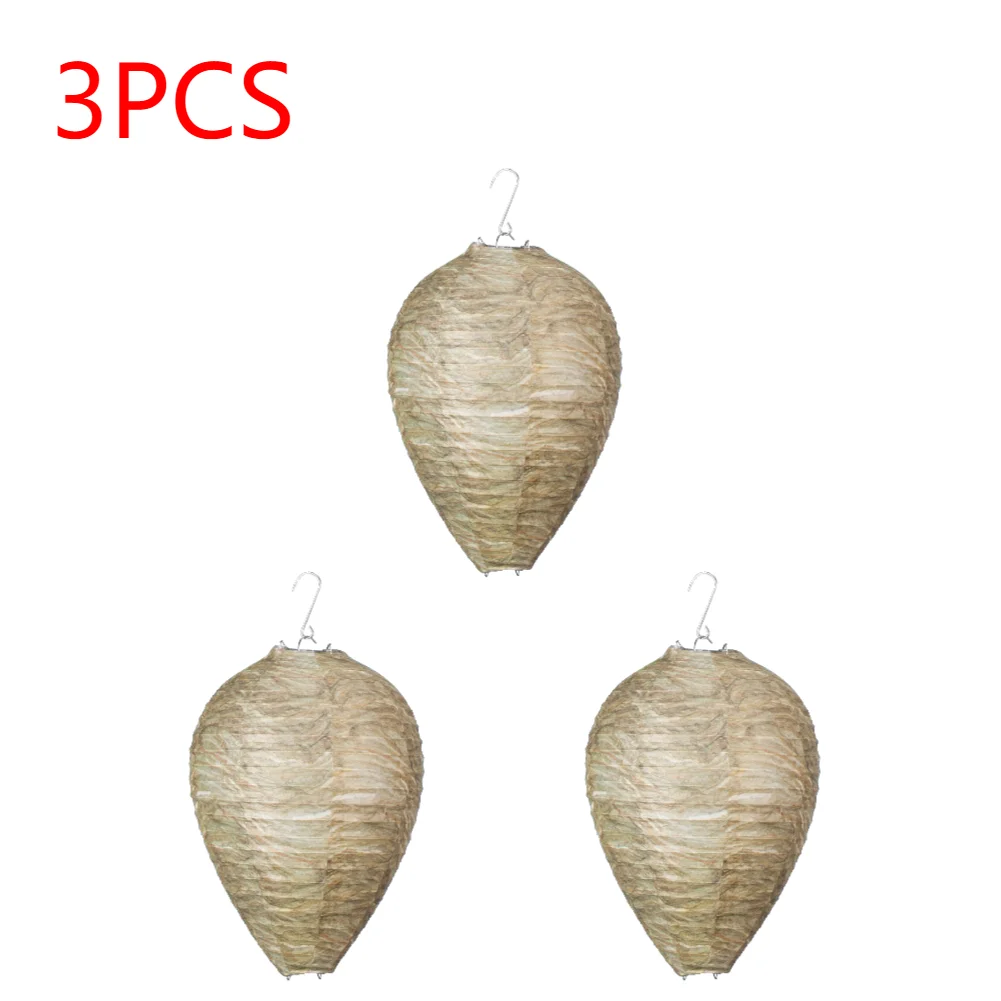 Wasp Nest Decoy Lanterns - Non-Toxic Hornet and Bee Deterrent