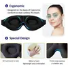 3D Eye Mask Adjustable Suitable for Men and Women with No Pressure on the Eyes Breathable and Light Blocking Eye Mask Black 2