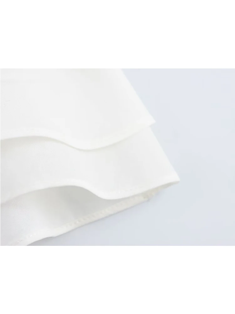 TFMLN Fashion Sweet Whit Camisole For Women's Sexy Sleeveless Ruffle Slim Bra Solid Color Streetwear Y2k Women's Tops Camisole