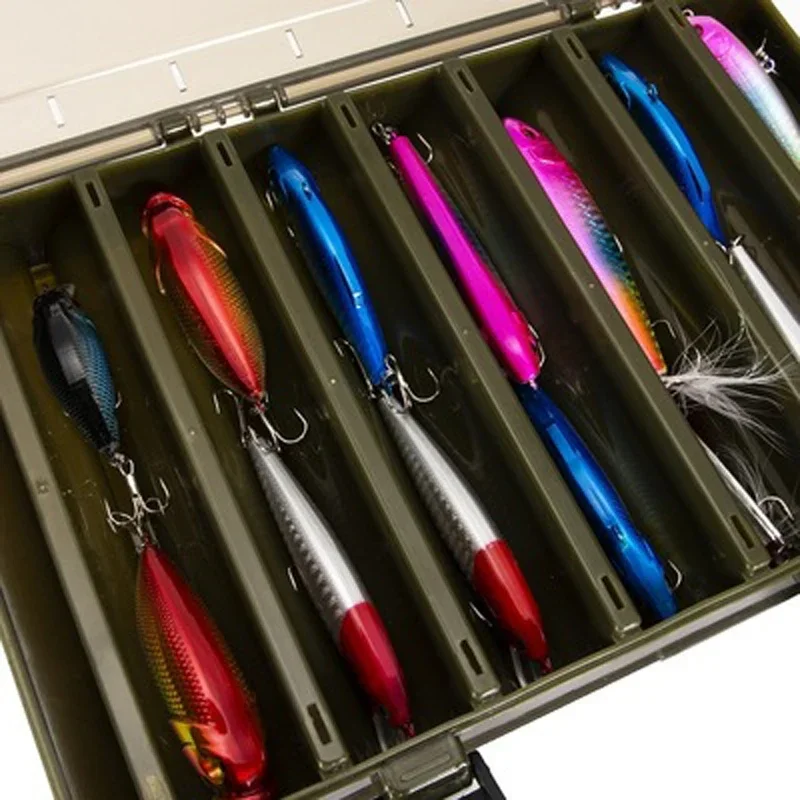 New Bait Box Tool Box Multifunctional Storage Box Road Sub Toolbox Portable Cartridge Buckle Compartment Large Capacity Fishing