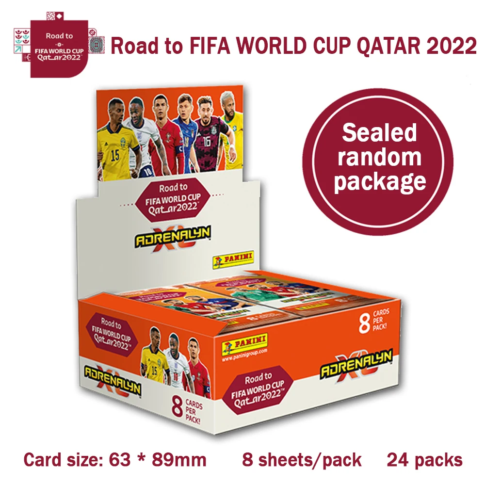 Panini 2022 Qatar World Cup Football Star Card Box Soccer Star