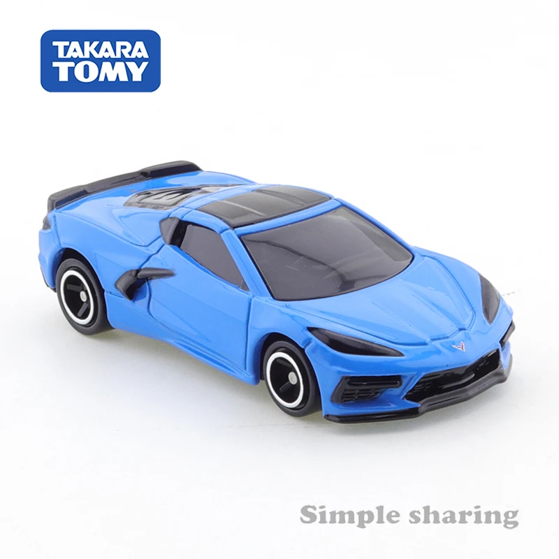 Takara Tomy Tomica No.91 Chevrolet Corvette 첫 번째 특별 사양 자동차, 1:64 자동차 모델 시뮬레이션 장난감, 소년 장난감 컬렉션