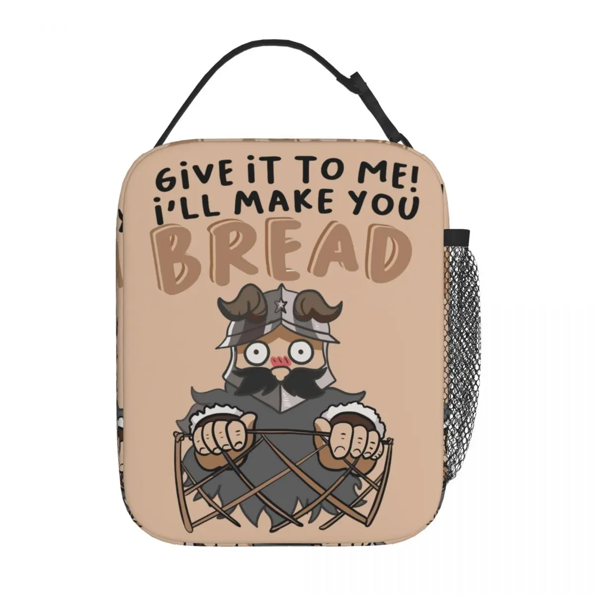 Dungeon Meshi Senshi Insulated Lunch Bags Delicious In Dungeon Lunch Container Cooler Bag Box Tote College Food Storage