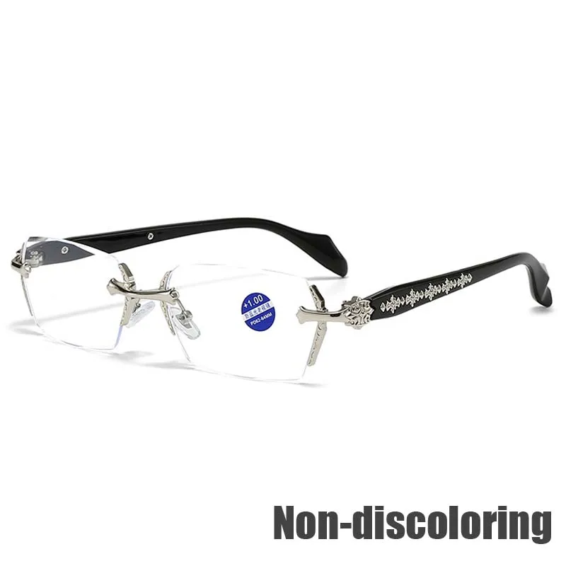 Vintage Unisex Photochromic Sunglasses - Color Changing & UV Protection Presbyopia Eyewear