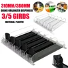 Canned Beverage Push Rack Drink Organizer Dispenser Spring Push Adjustable Storage Shelf E-shaped Glide Kitchen Fridge 통조림 음료 밀대 1