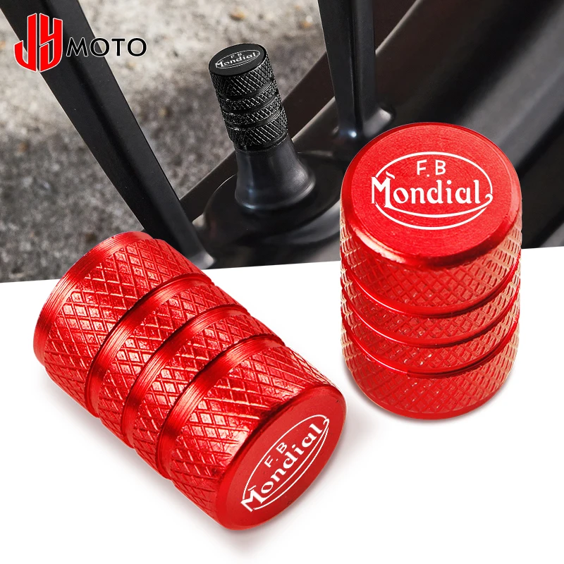 FB Mondial 플랫 트랙 125 HPS 250 힙스터 HPS 300 파가니 1948 스포츠 클래식 SMT SMX 125 엔듀로 모타드 휠 타이어 밸브 캡