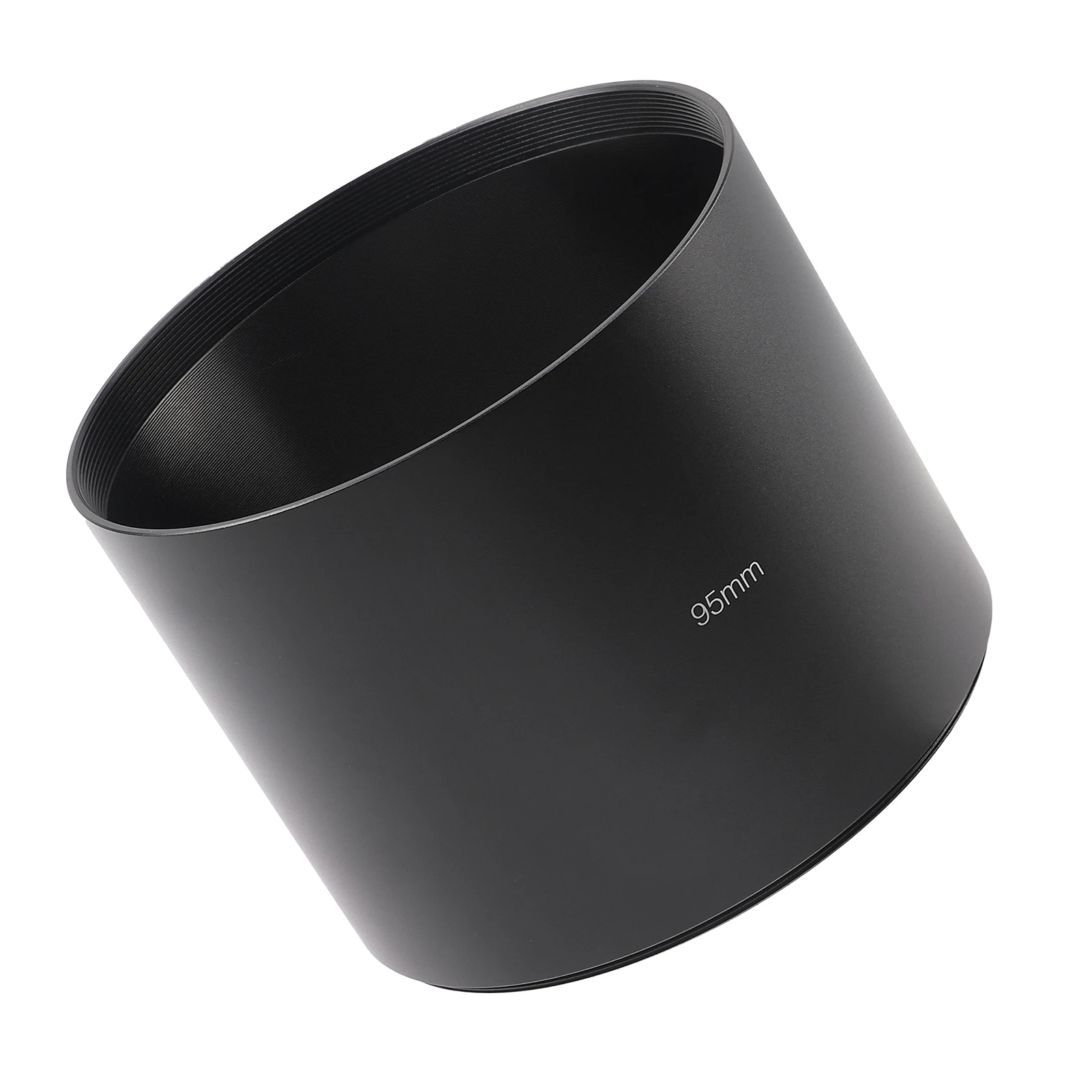 95mm lens hood 78mm x 95mm screw aluminum alloy for camera lens with filter thread for Canon Sony Nikon