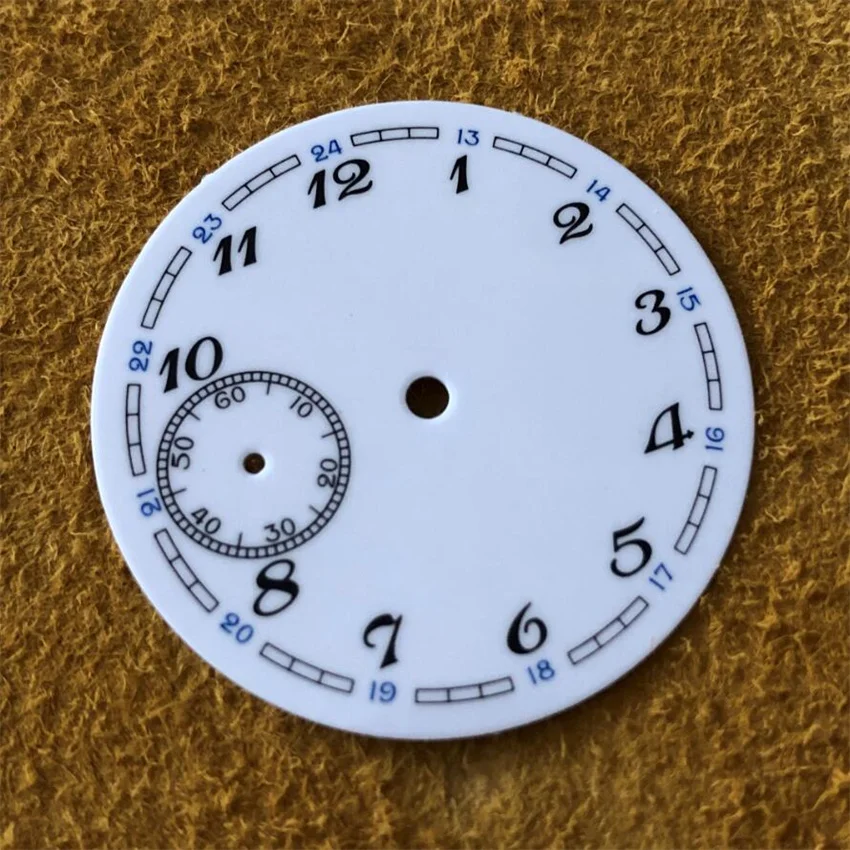 Watch Dial Accessories 37mm Watch Face For ETA 6497/For Seagull ST3600 Movement Repair Replacement Parts Newest