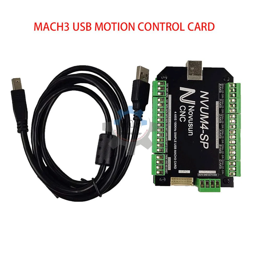 

NVUM-SP 4Axis Mach3 USB Card 300KHz CNC Router 3/4/5/6Axis Motion Control Card Breakout Board For DIY Engraver Engraving Machine