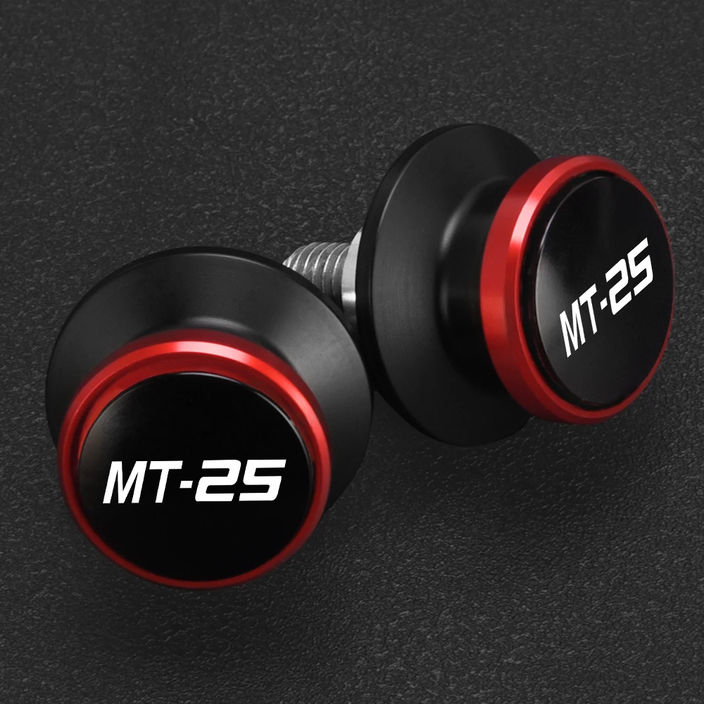 

FOR YAMAHA MT25 MT-25 MT 25 2016 2017 2018 2019 2020 2021 2022 2023 Motorcycles 6MM Swingarm Spools Rear Stand Screws Sliders