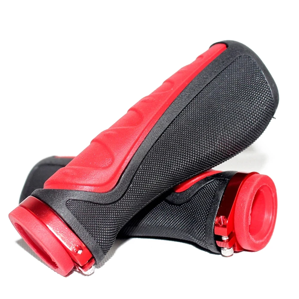 Bicycle Grips Ergonomic Bar End Firm Mount Both Ends Lock Grip